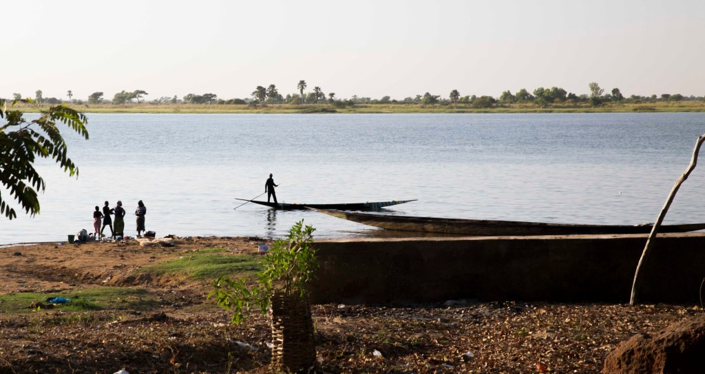 Floating down the Niger river