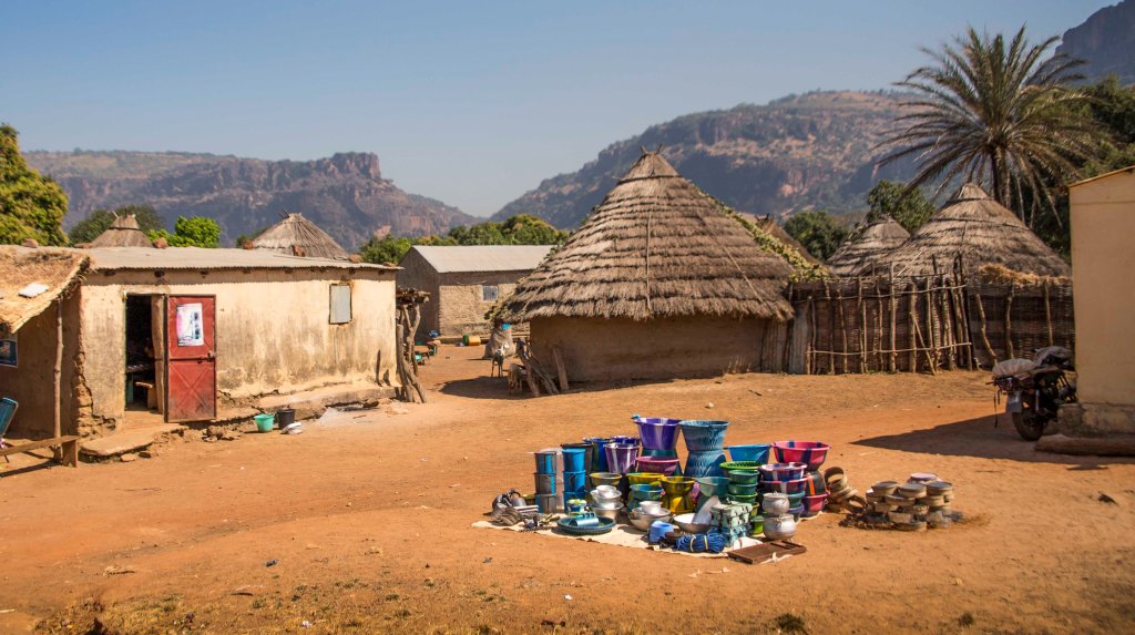 Kitchenware for sale in village square