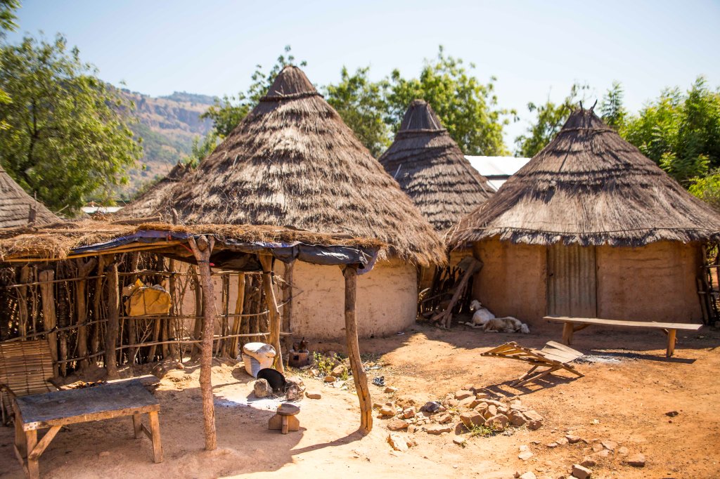 Village scene - western Mali