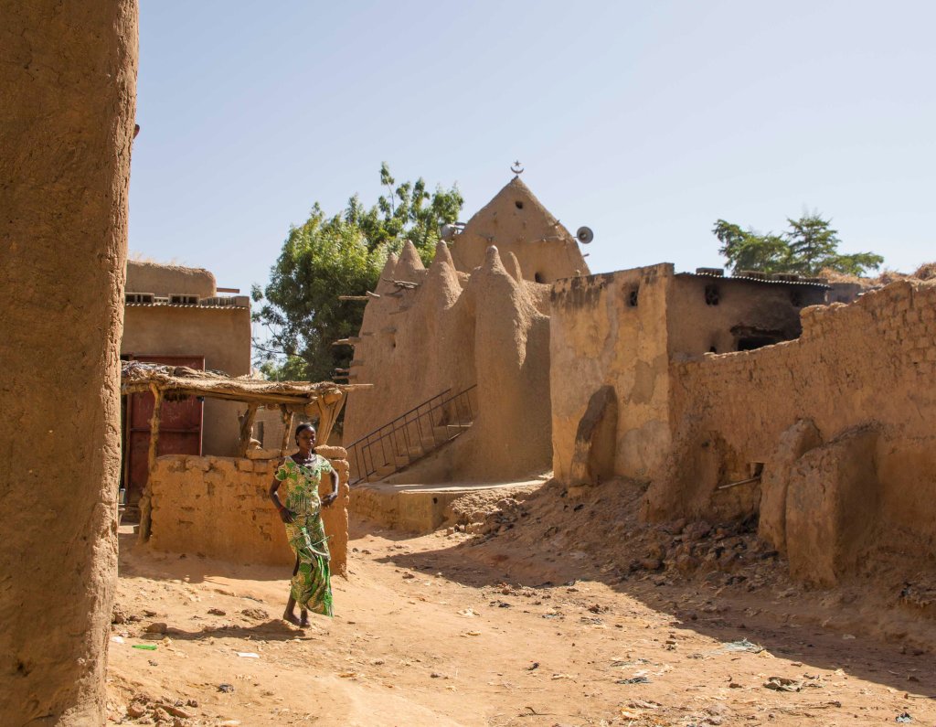 Old mosque in Segou-Koro