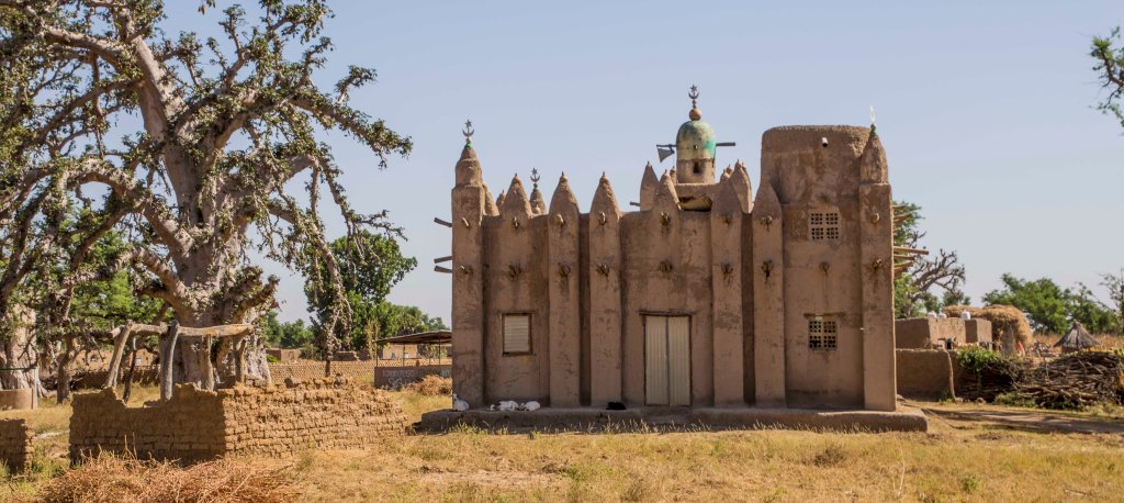 Mud mosque in Mali