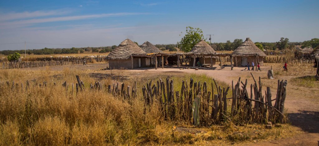 Communal village houses