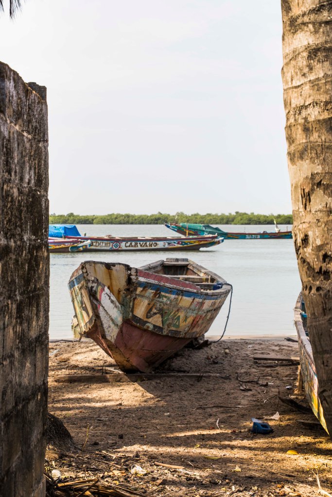 Fishing boat on the Casamance