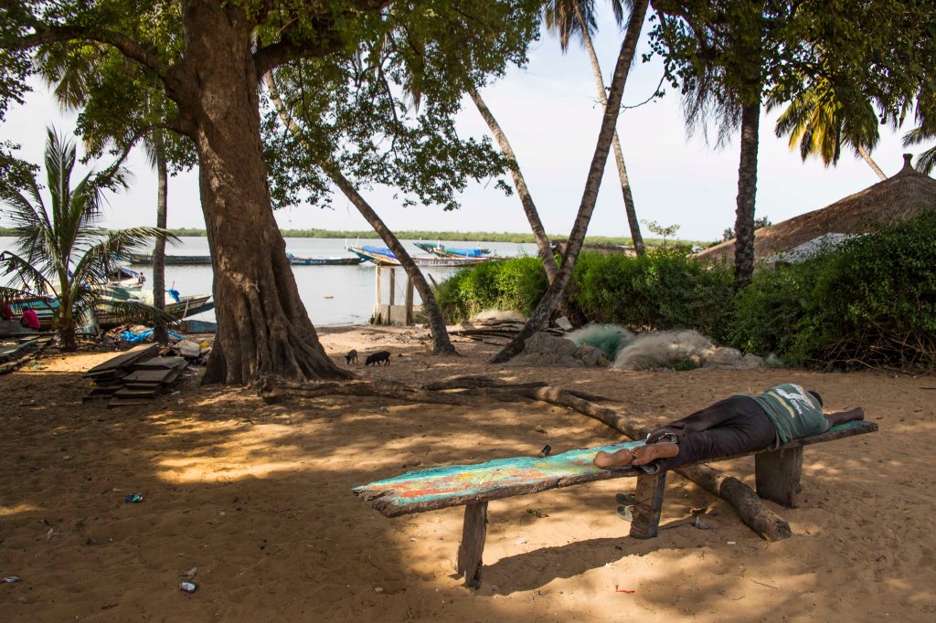 Sleepy day at the Casamance