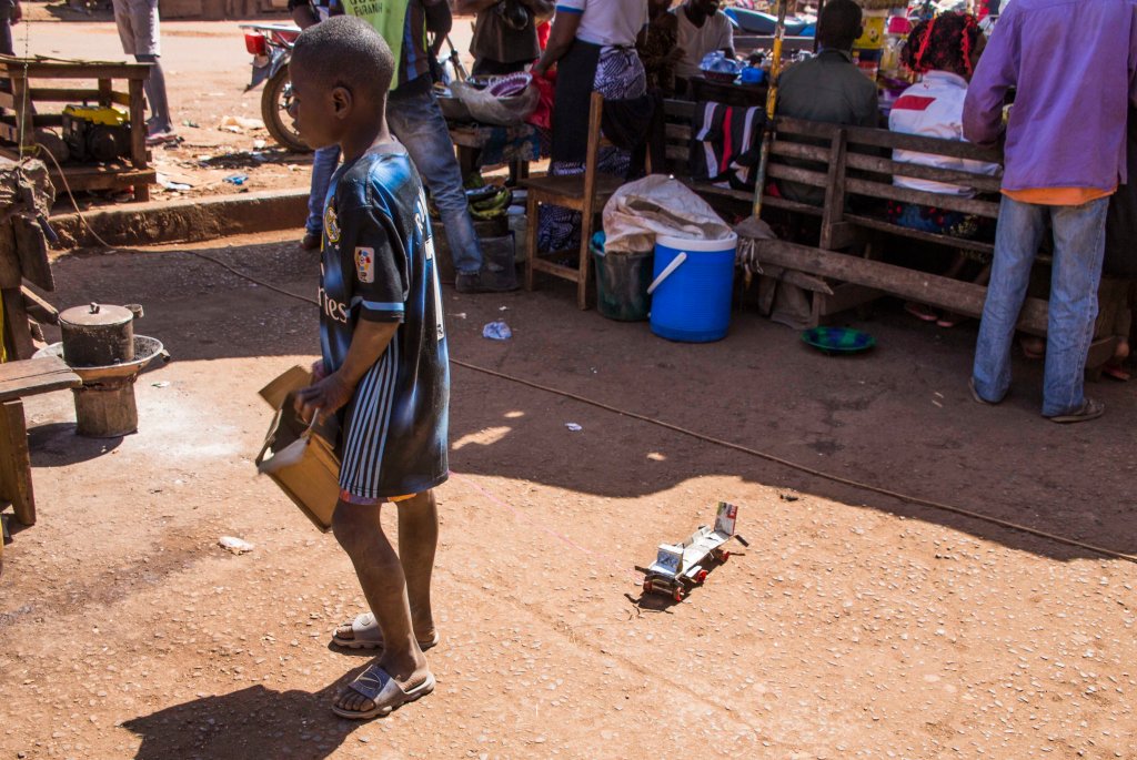 Made with discarded materials, what western children could learn from this