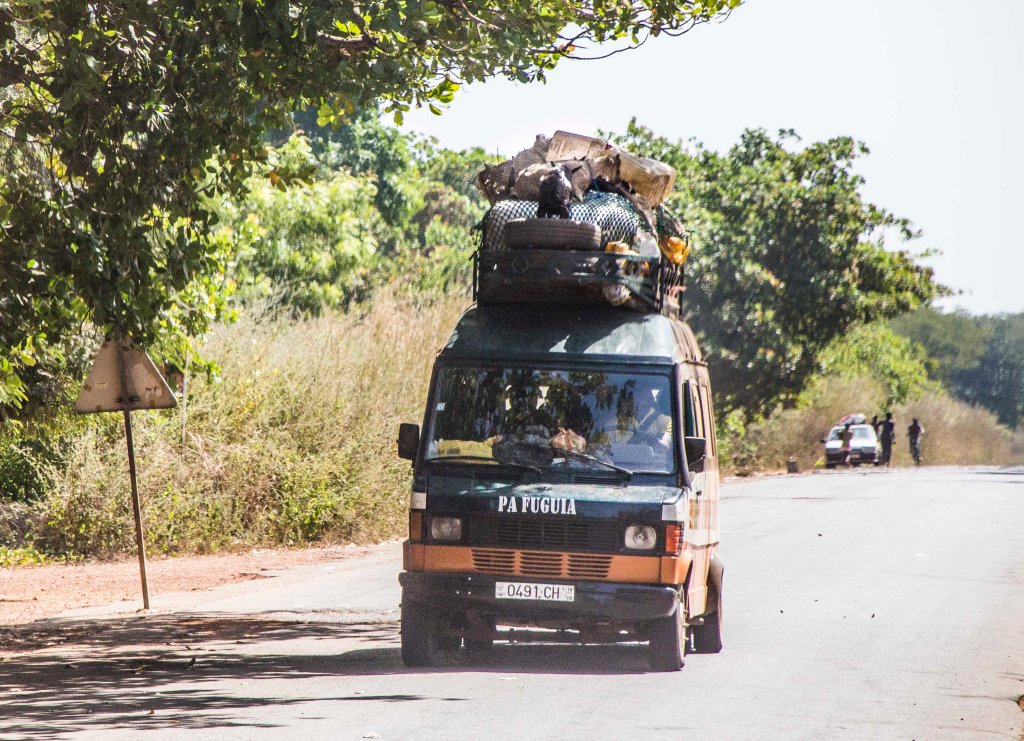 And two goats on the roof...